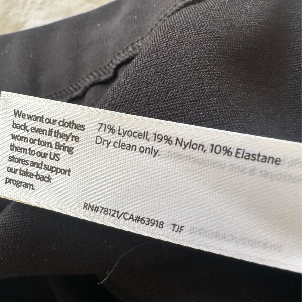 Eileen Fisher Black Wide Leg Pants, size medium - Picture 11 of 12